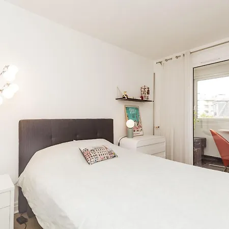 Апартаменты Nice T2 At 2 Steps From The Buttes Chaumont Park